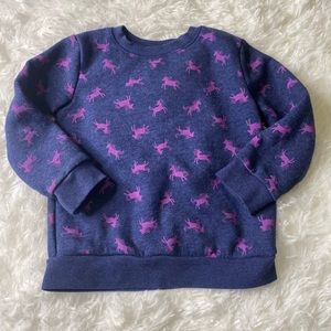 Cat & Jack Unicorn Sweatshirt - Girls XS (4/5)